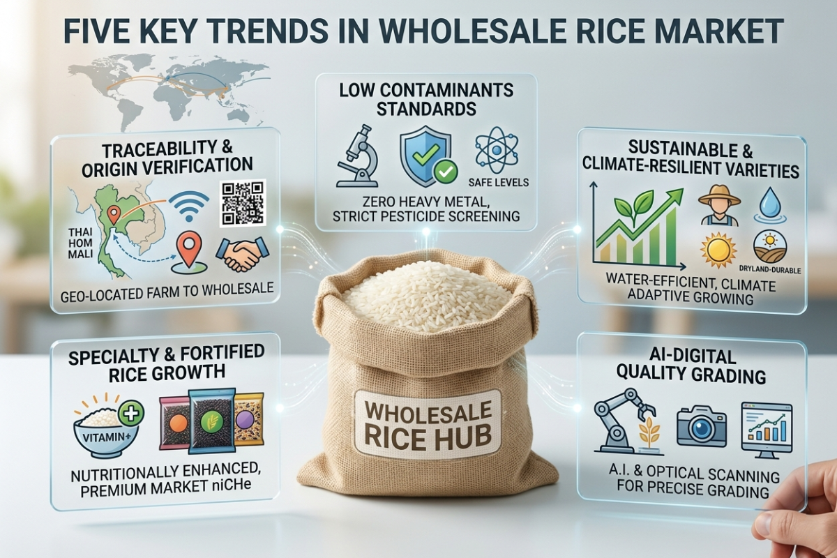 Five Key Trends Shaping the Wholesale Rice Market