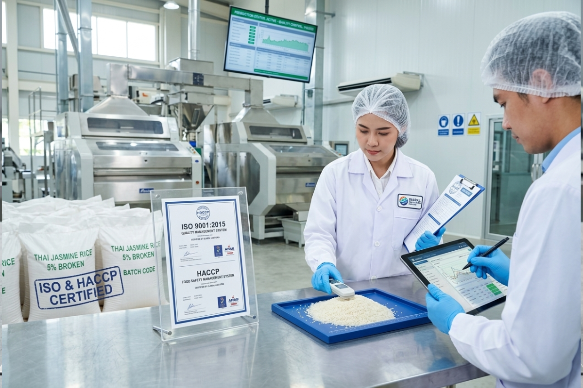 The Non-Negotiable Role of ISO and HACCP Certifications in Rice Sourcing